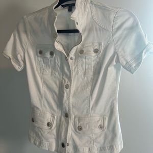 White House Black Market short sleeve casual jacket